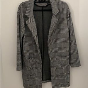 Blazer/jacket houndstooth pattern